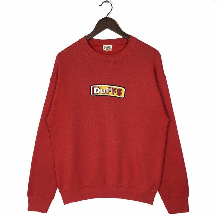 Vintage Duffs Skateboard Sweatshirt Mit Rundhalsausschnitt 80S-90S Skate Schuh Grafik von ClockworkThriftStore