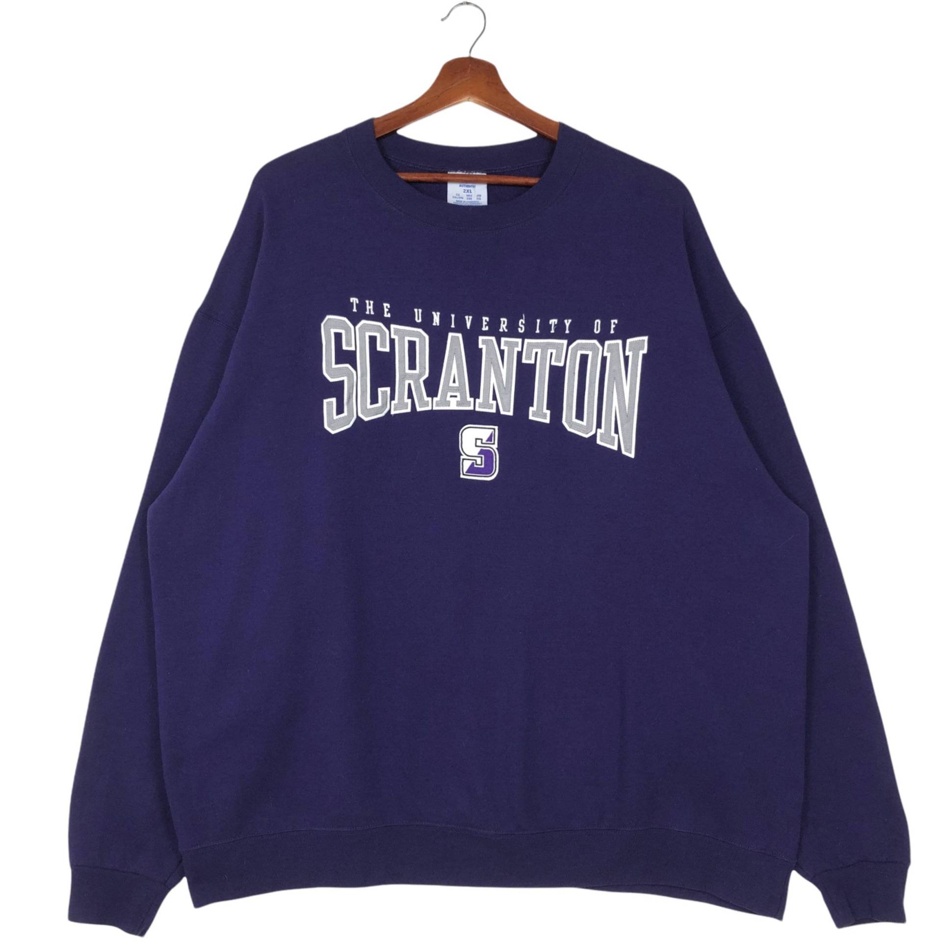 Vintage Hoodie Der Universität Von Scranton von ClockworkThriftStore