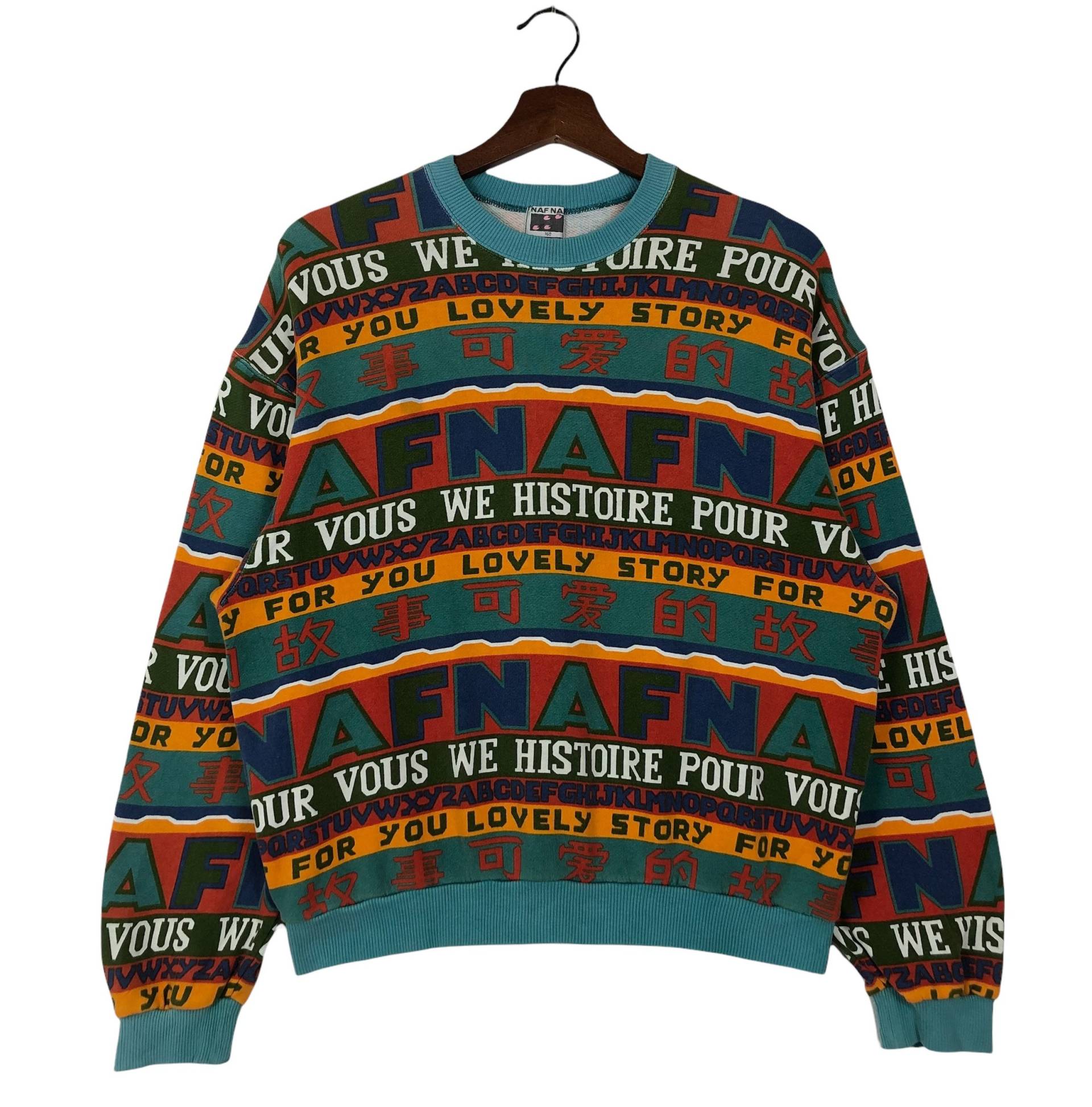 Vintage Naf Sweatshirt Art Design Größe Xs von ClockworkThriftStore