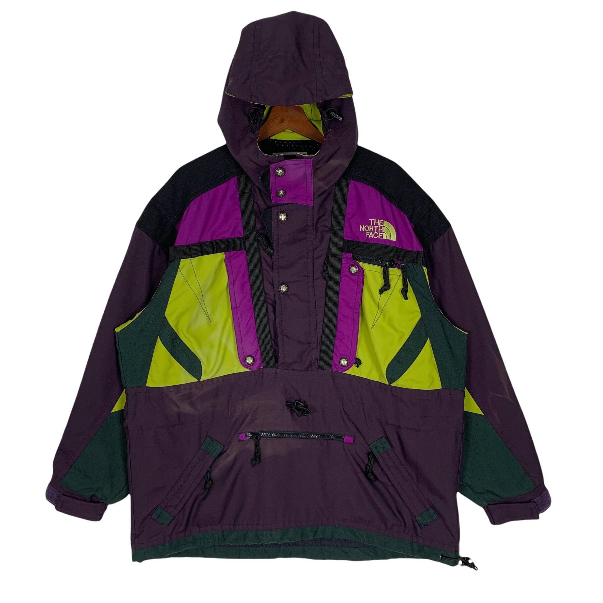 Vintage The North Face Mehrfarbige Skijacke Winterjacke Schneejacke Vintage The North Face Mehrfarbige Skijacke Winterjacke Schneejacke von ClockworkThriftStore