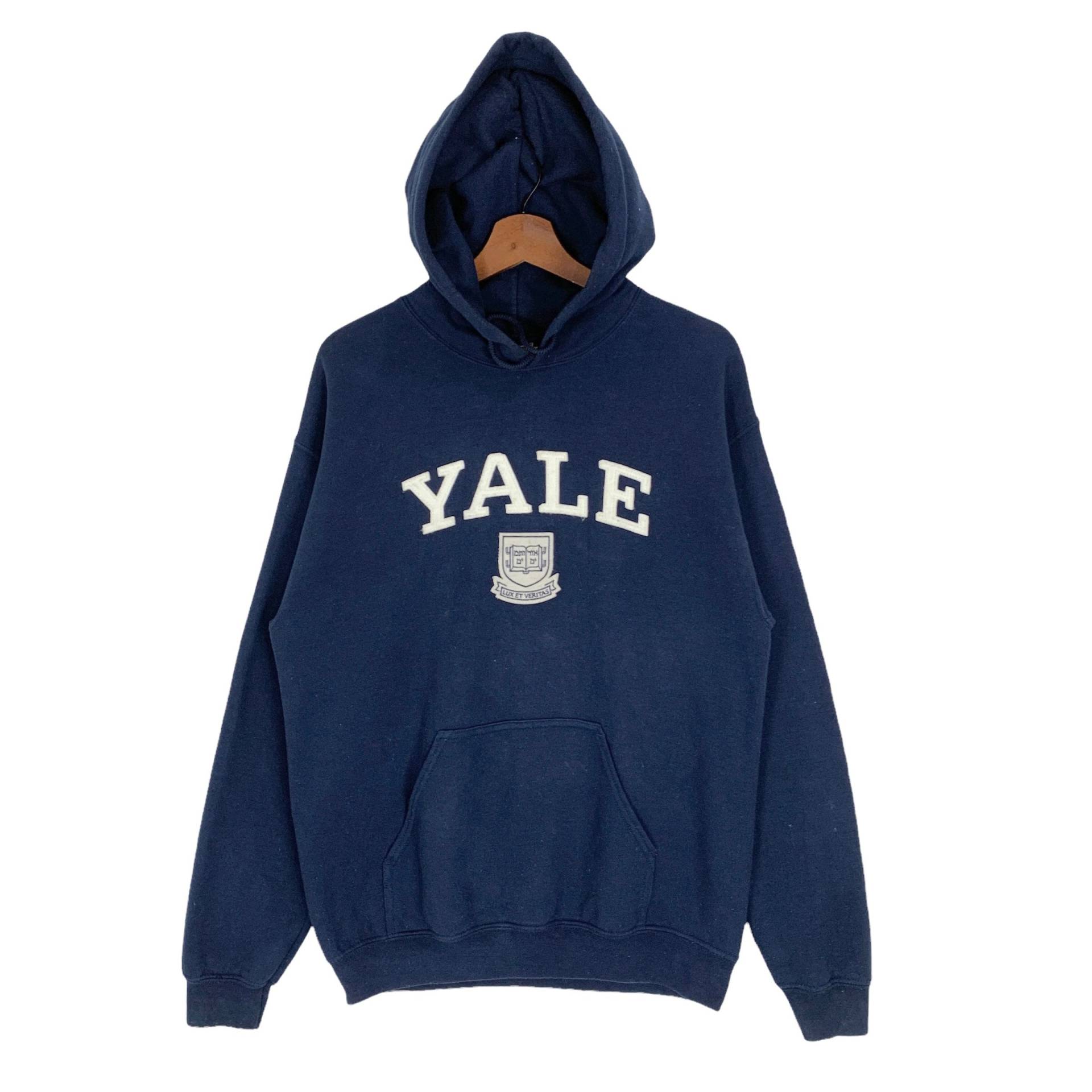 Vintage Yale Universität Hoodie Yale Logo Größe Medium von ClockworkThriftStore