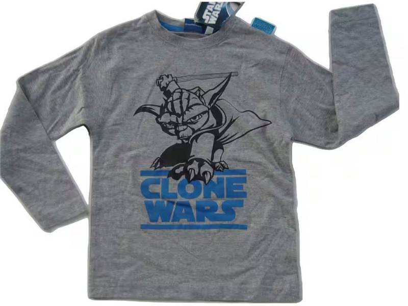Clone Wars Langarmshirt Star Wars Yoda Storm Trooper von Clone Wars