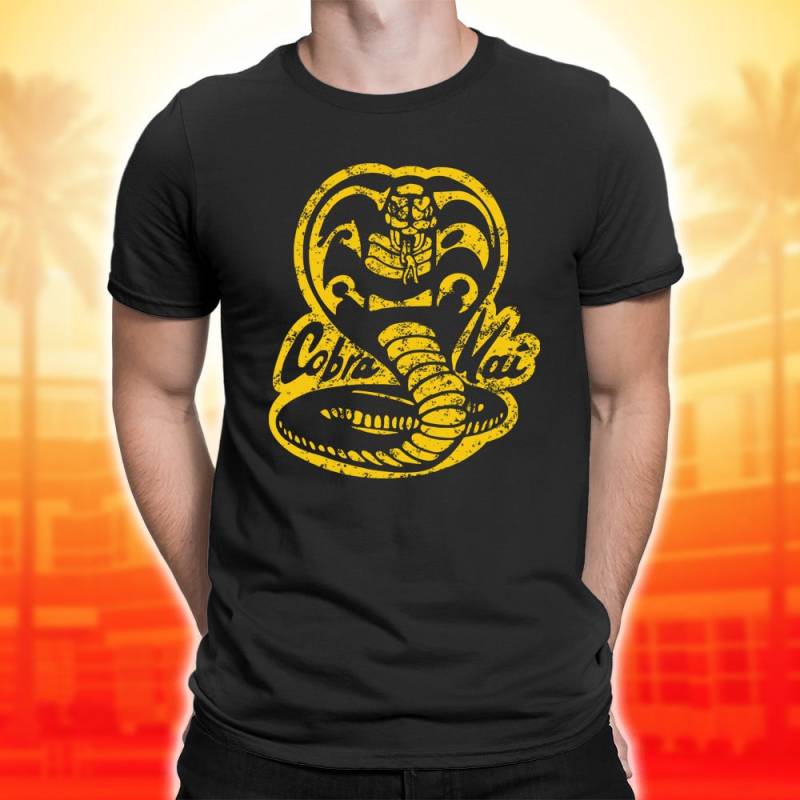 Cobra Kai T-Shirts, Karate Kid T-Shirt, Dojo Shirt Cobra Kai T-Shirts, Karate Kid T-Shirt, Dojo Shirt von CloneThing