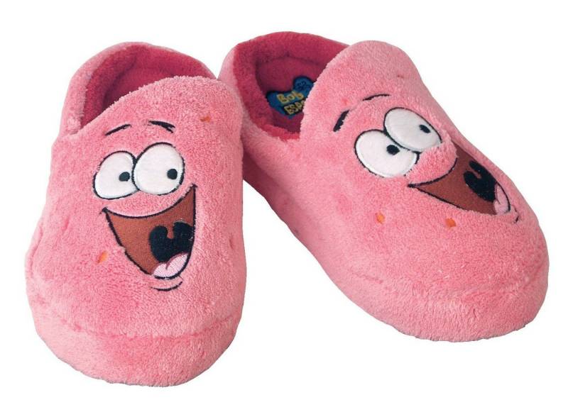 Close Up Spongebob Hausschuhe Patrick XS Plüsch Hausschuhe von Close Up