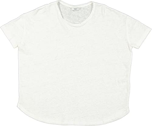 Closed Damen T-Shirt Elfenbein (as3, Alpha, s, Regular, Regular) von Closed