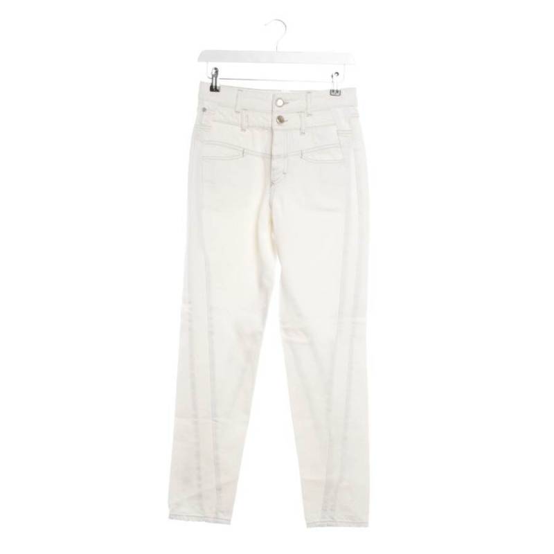 Closed Jeans Straight Fit W24 Weiß von Closed