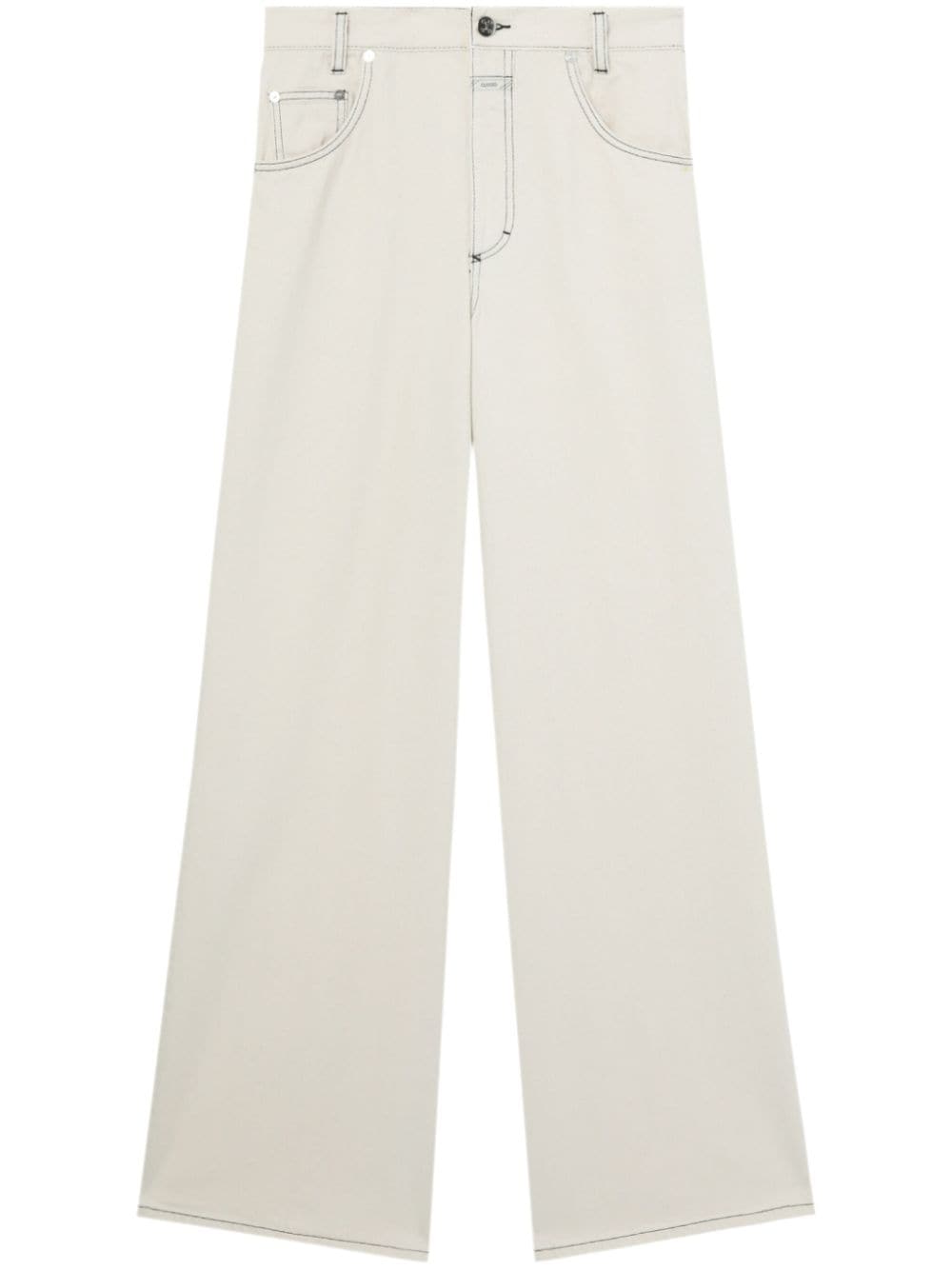 Closed Morus Wide-Leg-Jeans - Nude von Closed