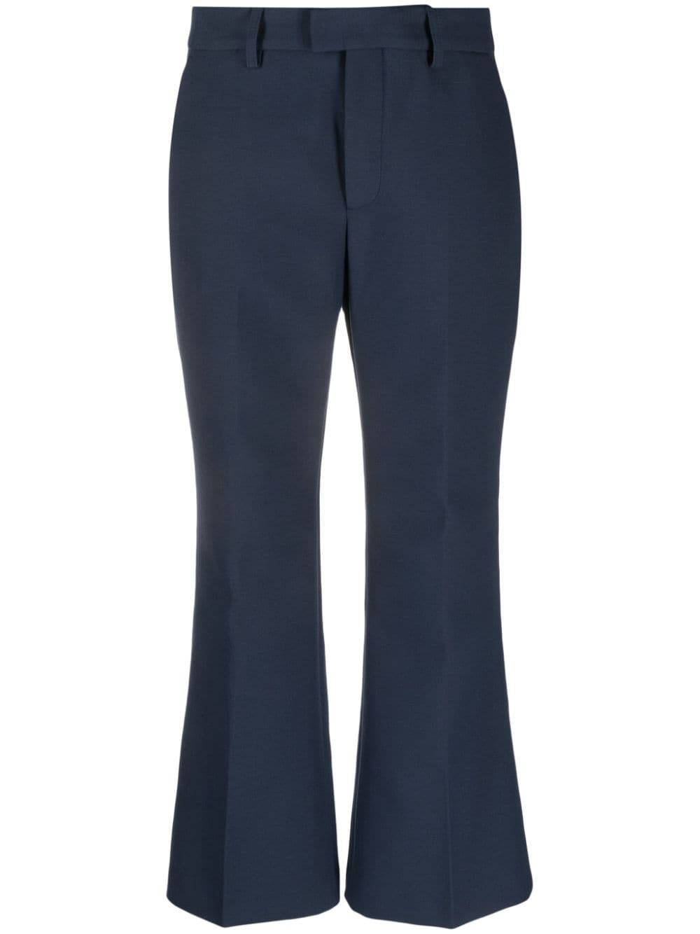 Closed Cropped-Hose mit weitem Bein - Blau von Closed