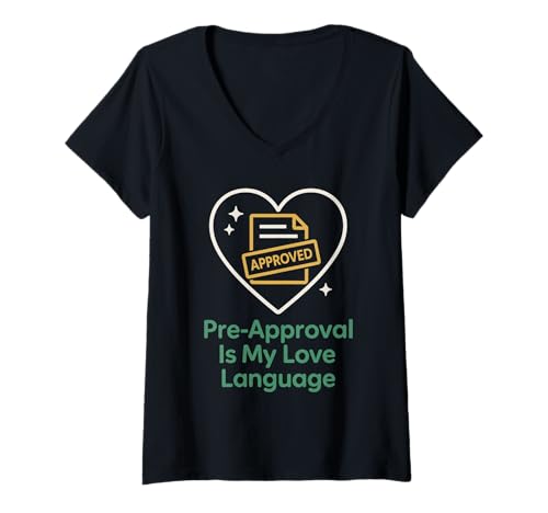 Damen Hypothekenmakler, Kreditsachbearbeiter, Humor, Pride, Real Estate Life T-Shirt mit V-Ausschnitt von Closer Coffee Therapist Gift Mortgage Finance Work