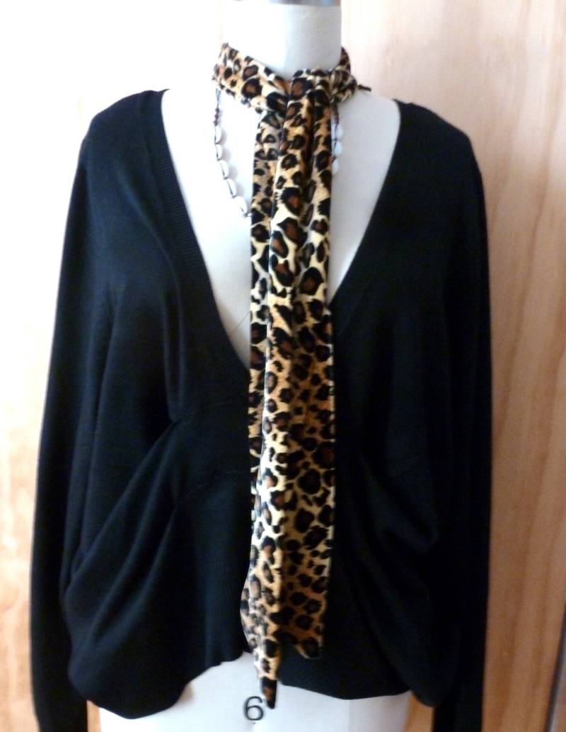 Leopard Samt 60 "x 2 1/2" Hals Tie Schal/Bündel Von 5 Schals Wählen Sie Farben Aus Meinem Shop von ClothingByCheryldine