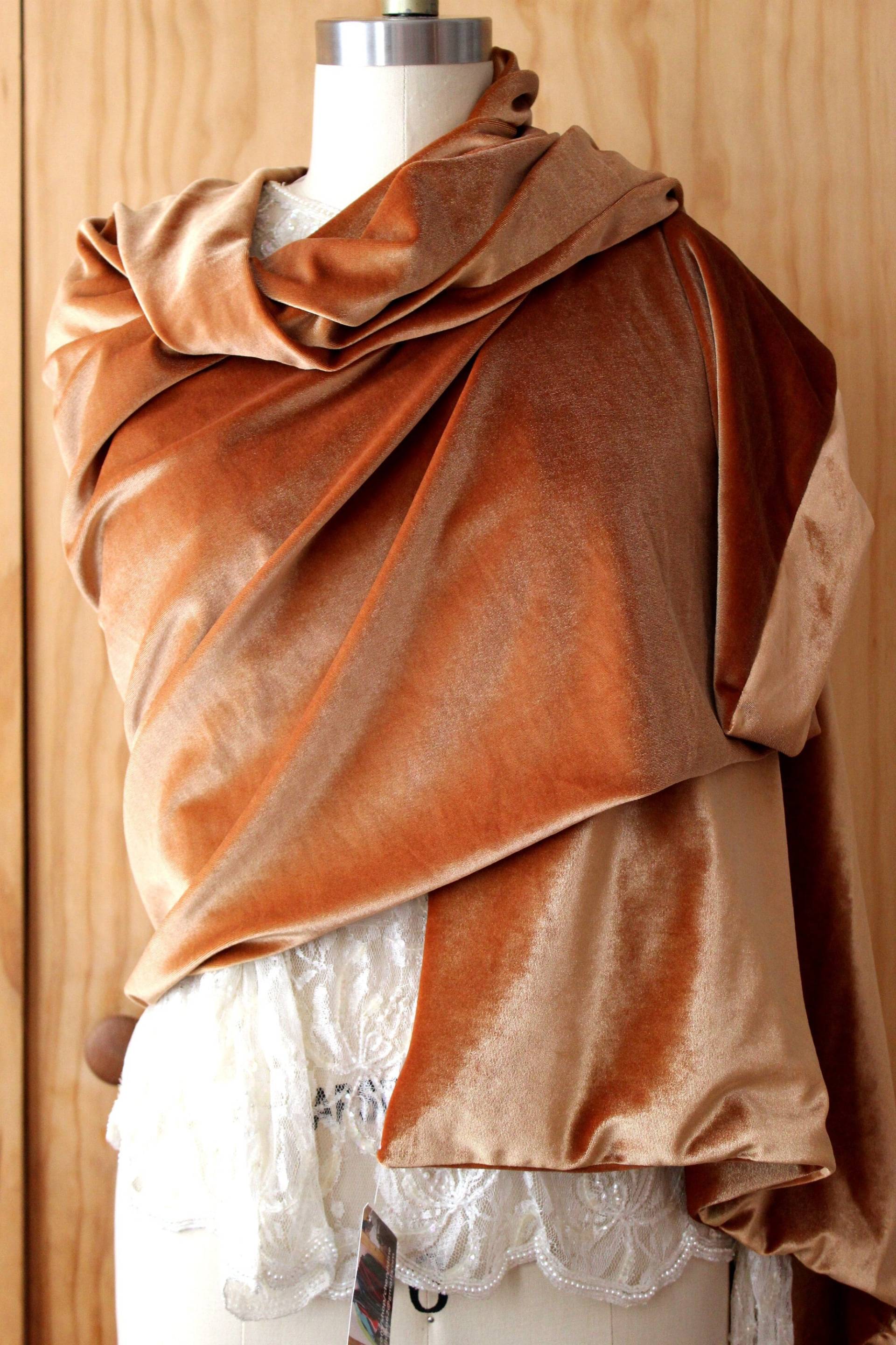 Mokka/Karamell Farbe Schal 85 "x 28" Versand in 2 Tagen Formeller Wrap Kostenloser Den Usa Mokka/Karamell Farbe Schal 85 "x 28" Versand in 2 Tagen Formeller Wrap Kostenloser Den Usa von ClothingByCheryldine