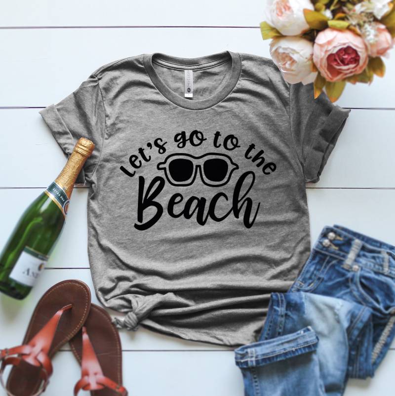 Let Es Go To The Beach T-Shirt, Strand Shirt, Geschenk Für Strandliebhaber, Wanderlust T Lustiges Spruch Bitte Let Es Go To The Beach T-Shirt, Strand Shirt, Geschenk Für Strandliebhaber, Wanderlust T Lustiges Spruch Bitte von ClothingByShane