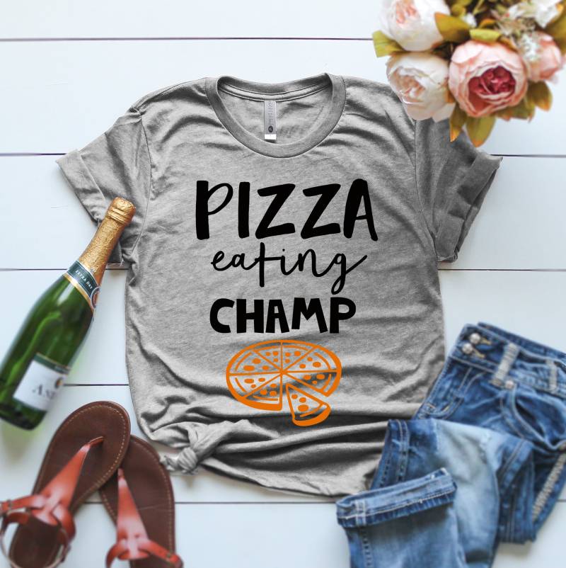 Pizza Essen Champ Lustiges Shirt Eat Papa Geschenke All I Want To Do Is Sweatshirt Geschenk von ClothingByShane