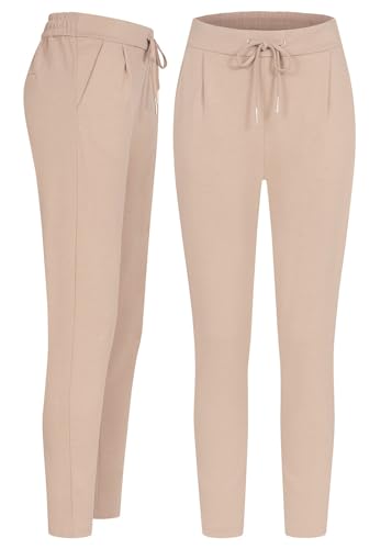 Cloud 5ive Damen Hose Classic Stoffhose mit 2-Pockets und Tunnelzug von Cloud 5ive