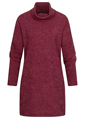 Cloud 5ive Damen Longform Sweater Pullover mit Rollkragen von Cloud 5ive