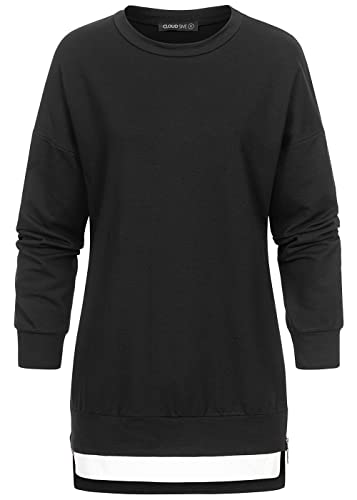 Cloud 5ive Damen Pullover 2in1 Look Sweater m. Rundhals von Cloud 5ive