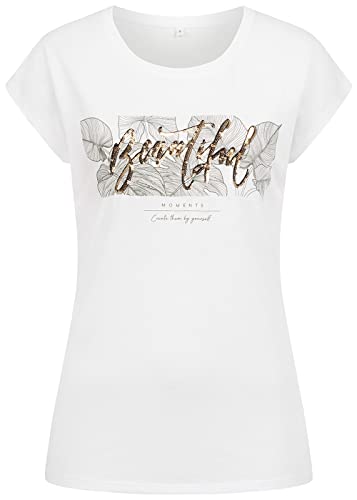 Cloud 5ive Damen T-Shirt mit Print von Cloud 5ive