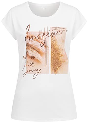 Cloud 5ive Damen T-Shirt mit Print von Cloud 5ive