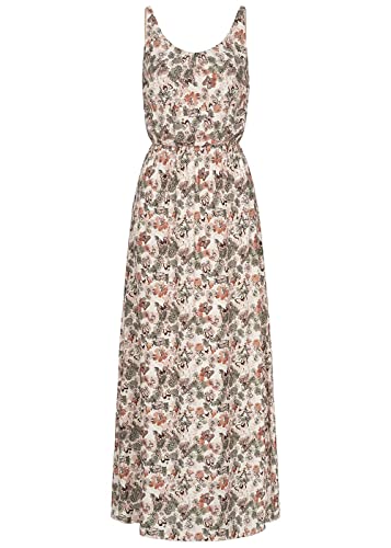 Cloud 5ive Damen Viskose Maxi-Kleid mit All Over Flower Print von Cloud 5ive