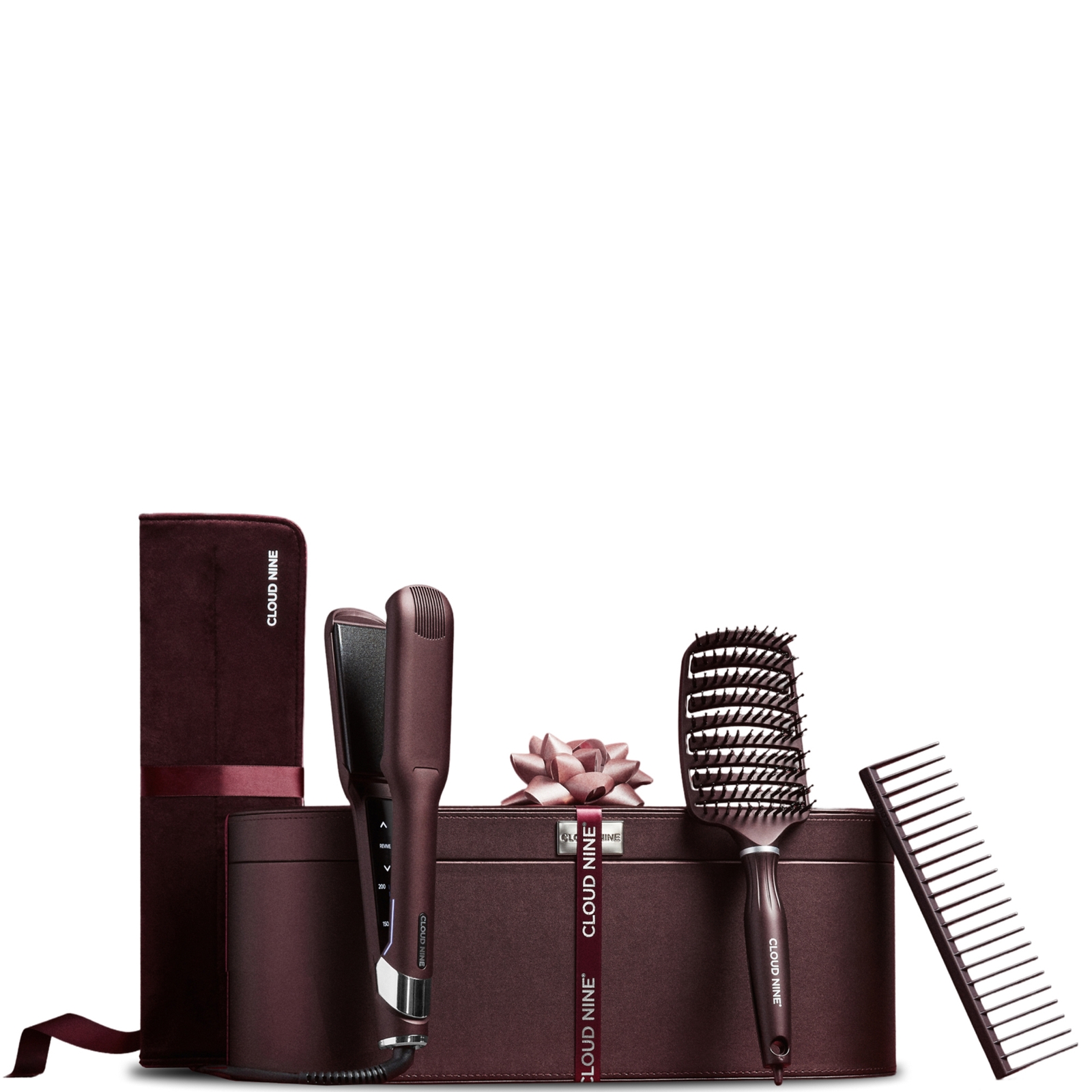 The Dark Burgundy Wide Iron Lux von Cloud Nine