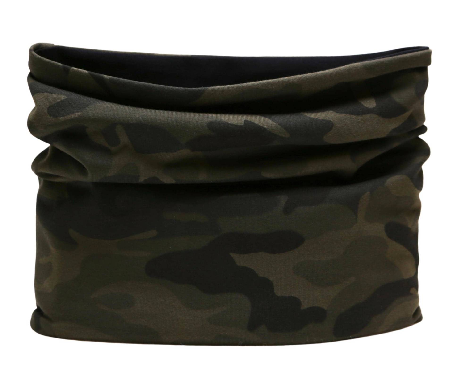 Army Camo Halswärmer - Stretch Baumwolljersey Herbst, Winterschal Für Kinder Und Erwachsene Oeko-Tex Handmade Czechia von CloudLoomCo