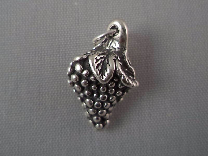 925 Silber 3D Trauben Charm Für Armband Oder Kette 925 Silber 3D Trauben Charm Für Armband Oder Kette von CloudcroftTrading