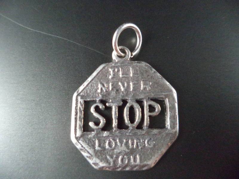 sterling Silber Ich Werde Nie Aufhören Dich Zu Lieben Charm Für Bettelarmband sterling Silber Ich Werde Nie Aufhören Dich Zu Lieben Charm Für Bettelarmband von CloudcroftTrading