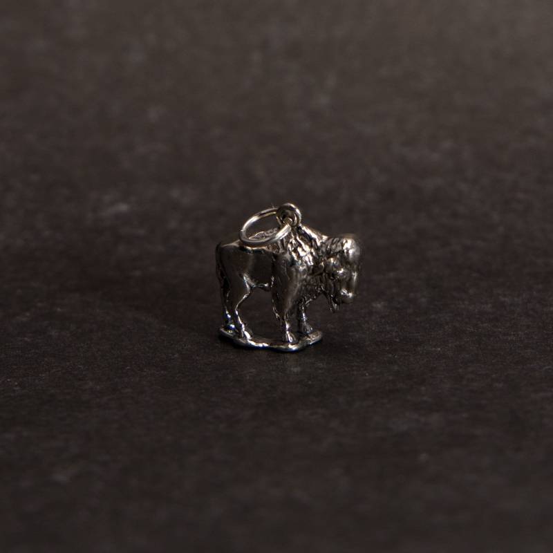 sterling Silver 3D Buffalo Anhänger Für Armband Oder Kette sterling Silver 3D Buffalo Anhänger Für Armband Oder Kette von CloudcroftTrading