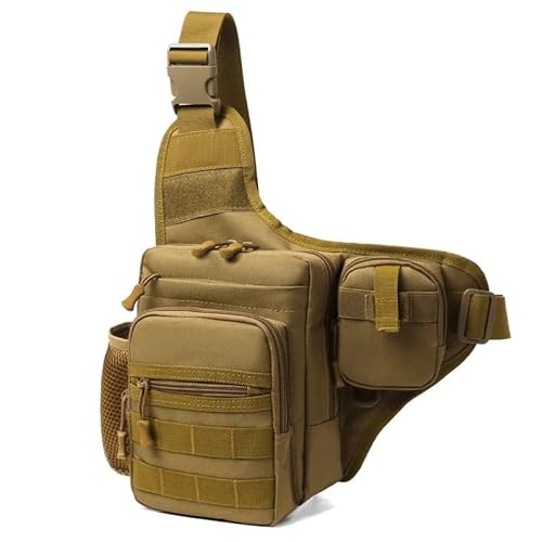 Clouism Camping Klettern Tasche Brusttasche für Herren Radfahren Wandern Reisen Outdoor Sport Taktische Crossbody Molle Angeln Taille Bauchtasche, khaki, Einheitsgröße Clouism Camping Klettern Tasche Brusttasche für Herren Radfahren Wandern Reisen Outdoor Sport Taktische Crossbody Molle Angeln Taille Bauchtasche, khaki, Einheitsgröße von Clouism