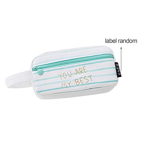 Cloverclover Federmäppchen aus Segeltuch für Schüler von Cloverclover