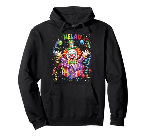 Clown Karneval Kostüm Clownskostüm Faschingskostüme Kinder Pullover Hoodie von Clown Karneval Kostüm Clownskostüm Clowns Shirt