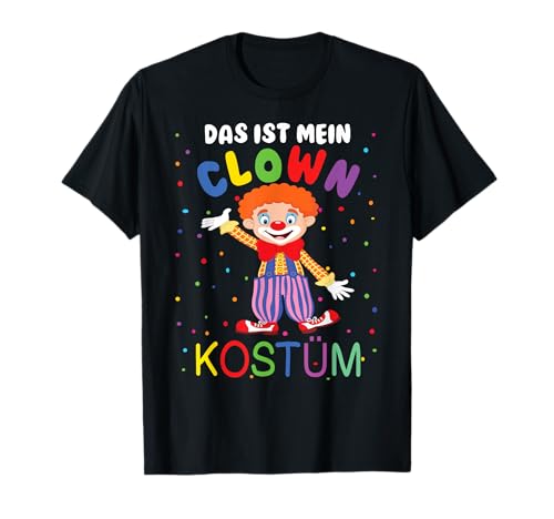 Clown Kostüm Verkleidung für Kinder Karneval Faschings T-Shirt von Clownskostüm Clowns Kostüm Karneval Herren & Damen