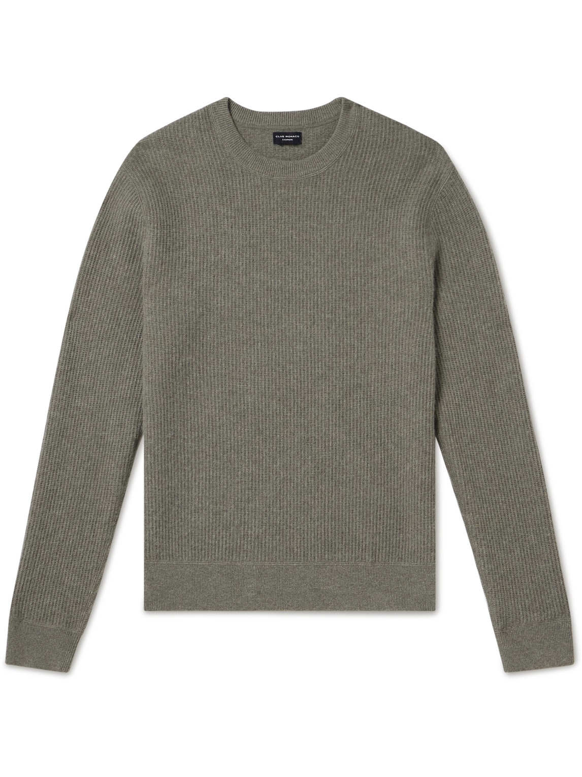 Club Monaco - Ribbed Cashmere Sweater - Men - Gray - M von Club Monaco