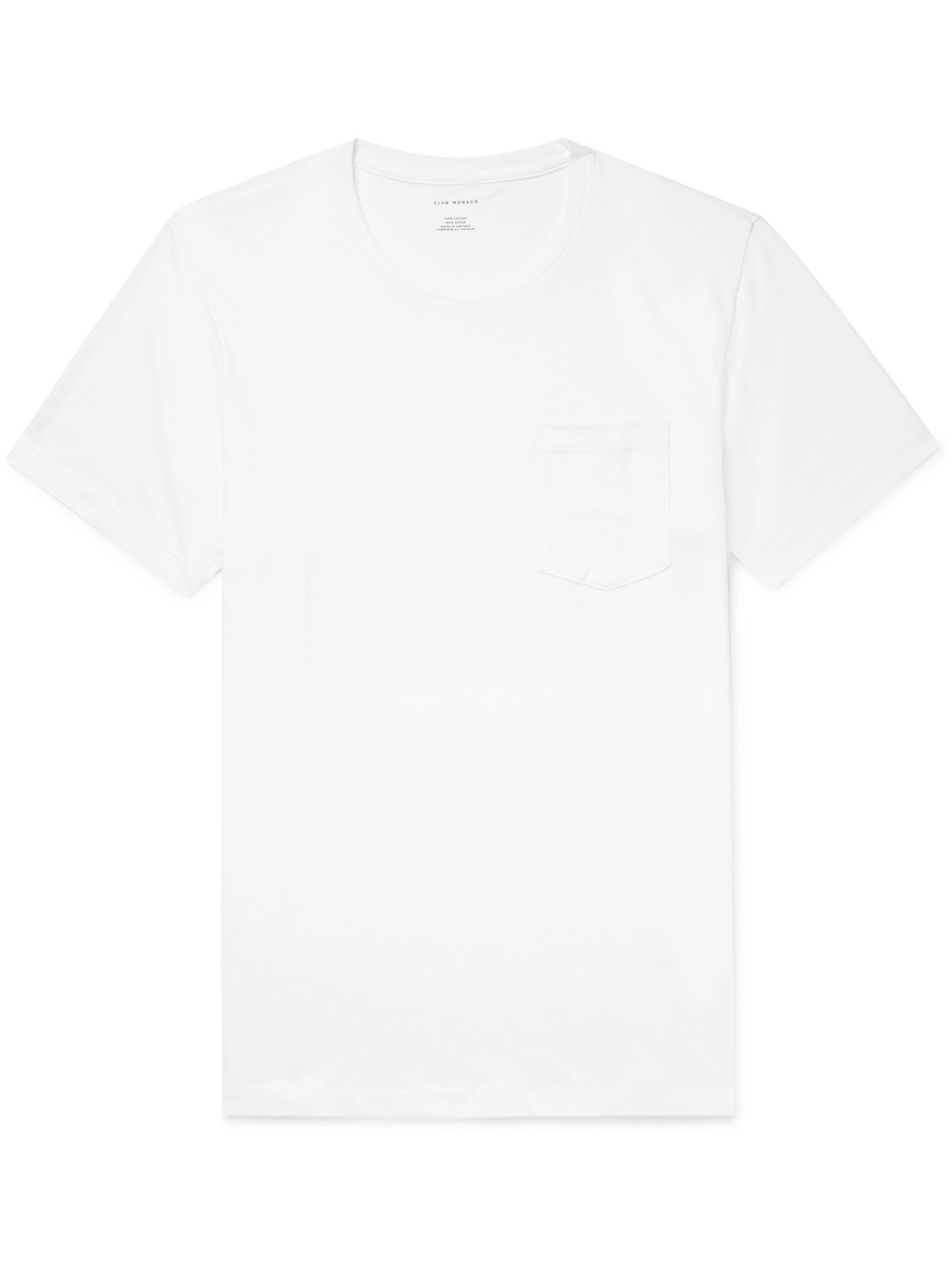 Club Monaco - Williams Cotton-Jersey T-Shirt - Men - White - L von Club Monaco