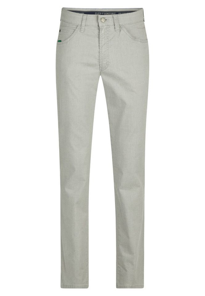 Club of Comfort Chinos Herren Chino Hose Henry grau von Club of Comfort