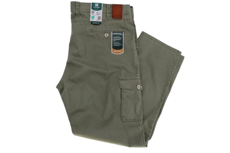 Club of Comfort Chinos Herren Cargohose Tango grün von Club of Comfort