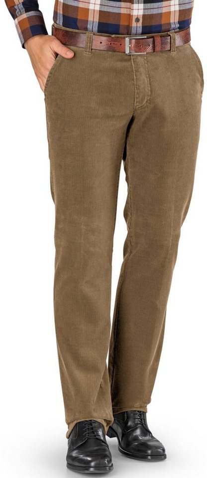 Club of Comfort Cordhose CLUB OF COMFORT Stretch-Feincord Hose beige Garvey von Club of Comfort