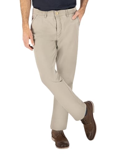 Club of Comfort - Herren Hose Garvey 6701 - grau-beige Größe: 27 von Club of Comfort