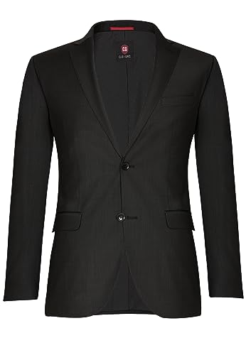 CG CLUB of GENTS -Andy SS 20 - 023S0,Herren Regular Fit AnzugJacke, Schwarz (Schwarz 90), Gr. 24 von CARL GROSS