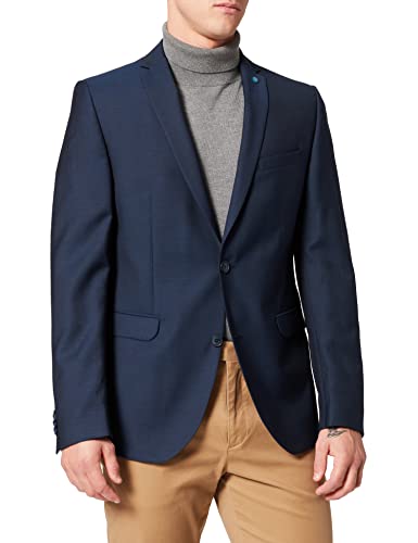 Club of Gents Herren Sakko CG Caden SS Blau (Blau 62), 52 von Club of Gents