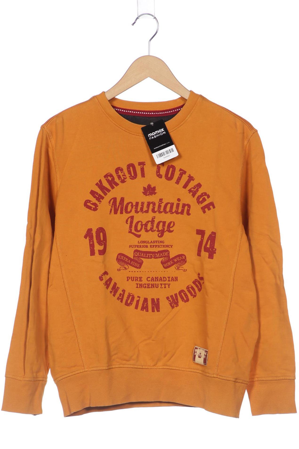 Club of Gents Herren Sweatshirt, orange von Club of Gents