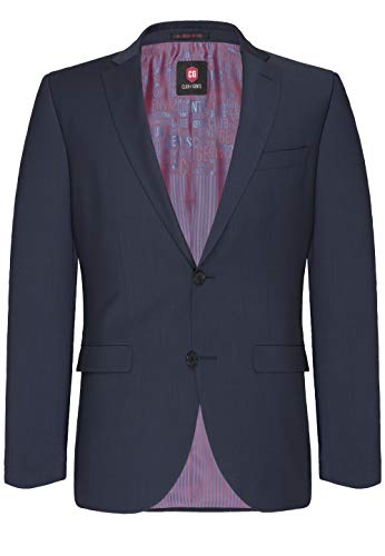 Club of Gents Herren Tailored Fit Anzug Andy SS 20 - 023S0, Blau (Blau 62), Gr. 27 von Club of Gents
