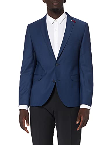 Club of Gents Men's CG Caden SV Business Suit Jacket, Blau, 42 von Club of Gents