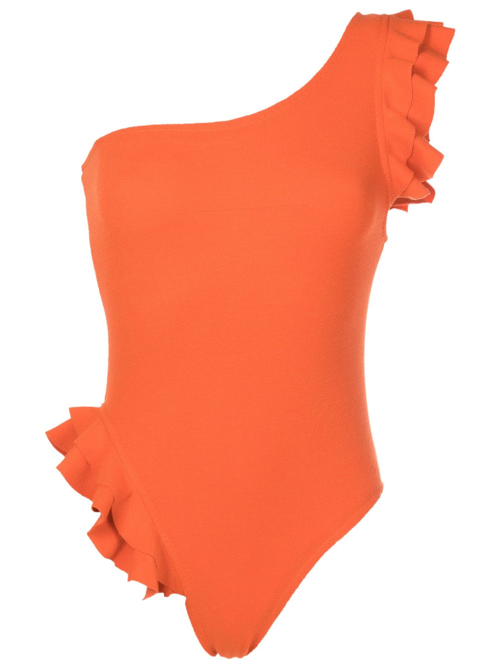 Clube Bossa Badeanzug mit Rüschen - Orange von Clube Bossa