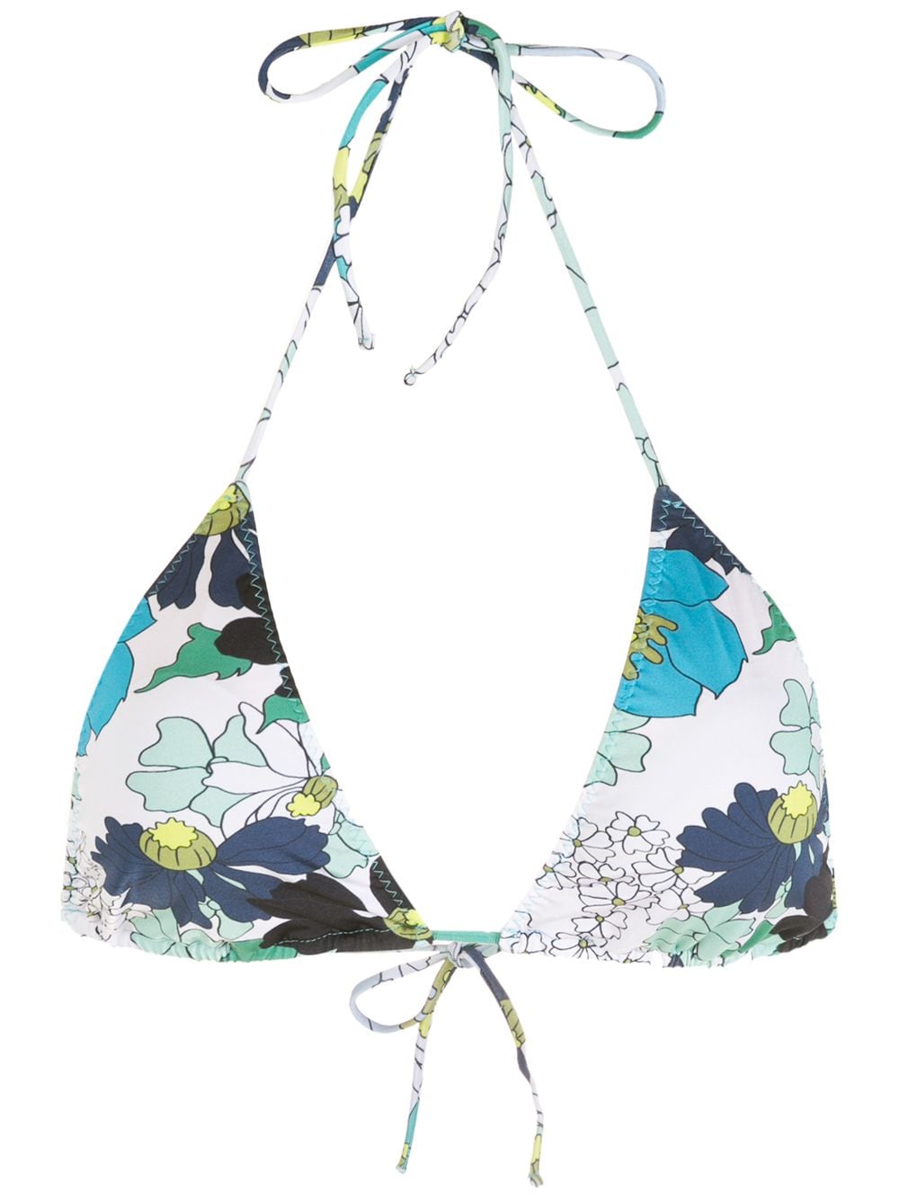 Clube Bossa Bikinioberteil mit Blumen-Print - Blau von Clube Bossa