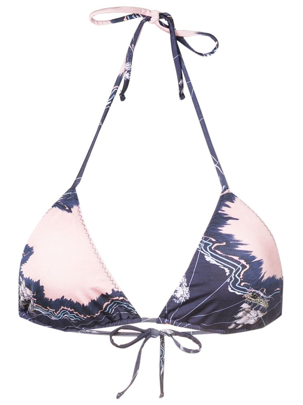 Clube Bossa Bikinioberteil mit Muster - Blau von Clube Bossa