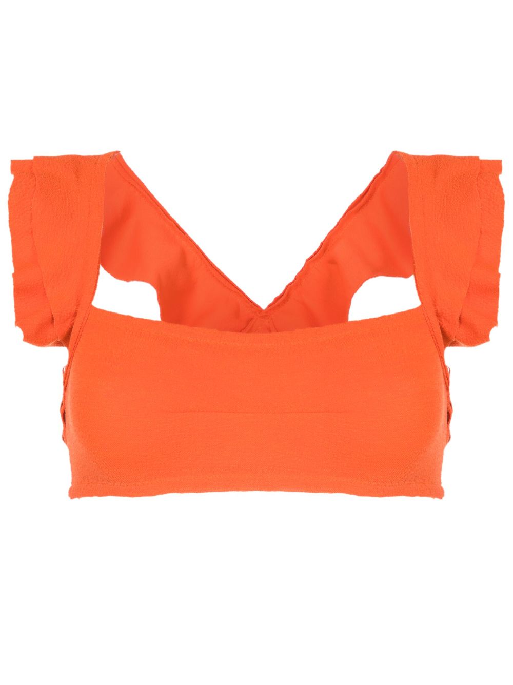 Clube Bossa Jasper Bikini mit Rüschen - Orange von Clube Bossa