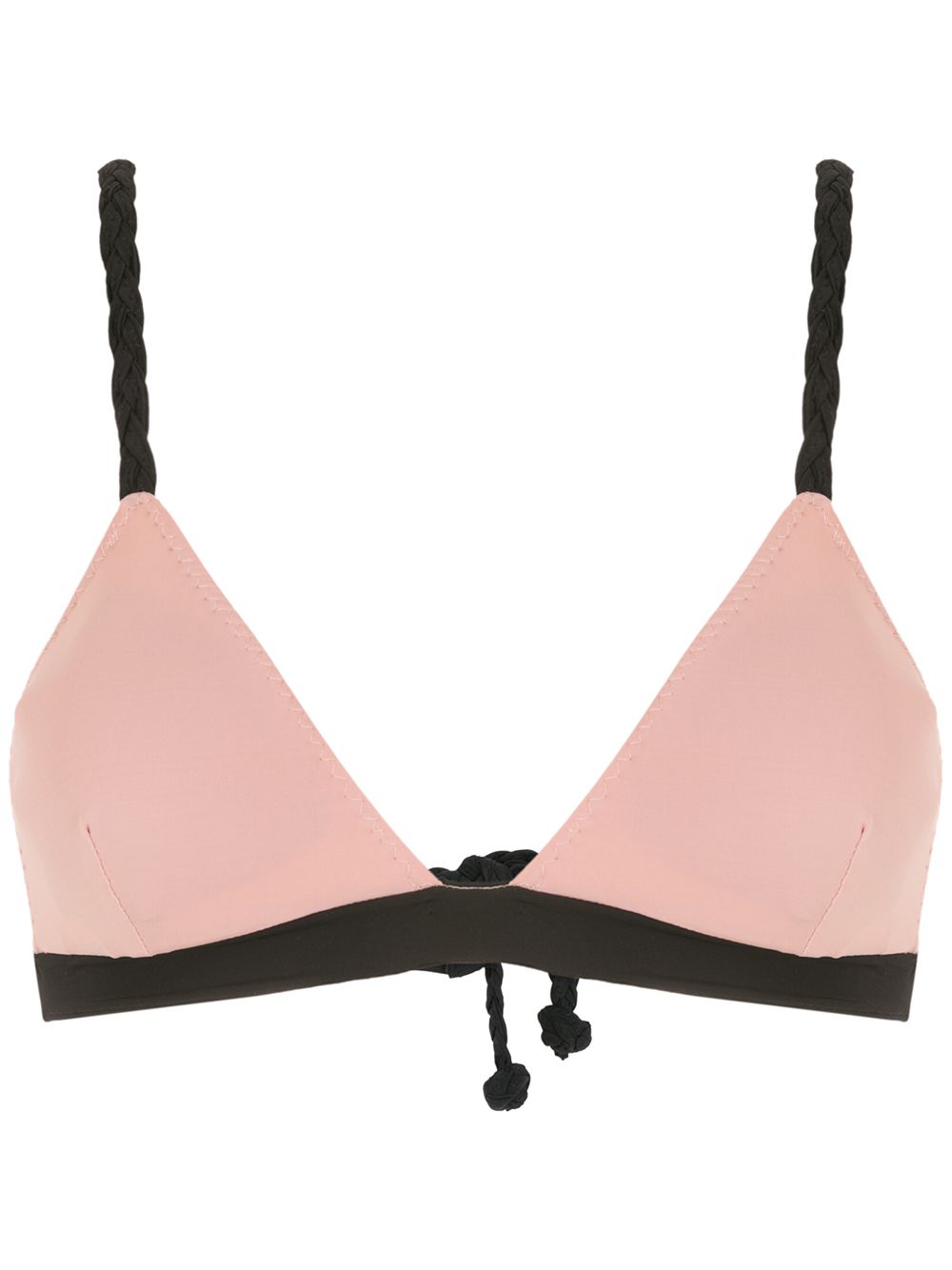 Clube Bossa Triangel-Bikinioberteil mit Kontrastdetails - Rosa von Clube Bossa