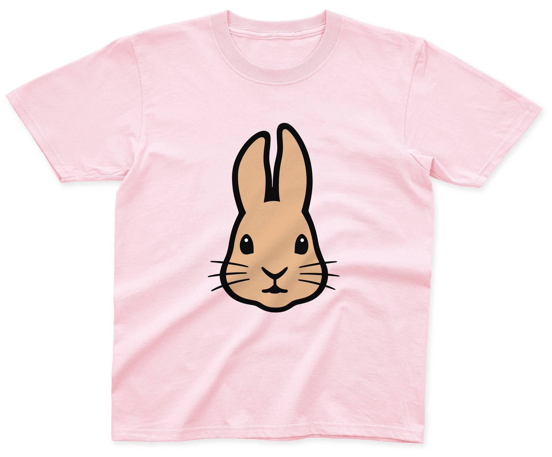 Kinder T-Shirt Hase | 100% Baumwolle Pink, Blau, Gelb Und Grau Kinder T-Shirt Hase | 100% Baumwolle Pink, Blau, Gelb Und Grau von ClumsyHooves