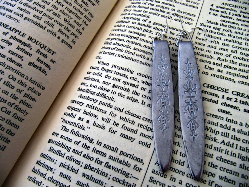 Upcycling Besteck Ohrringe von Clutteryourhouse